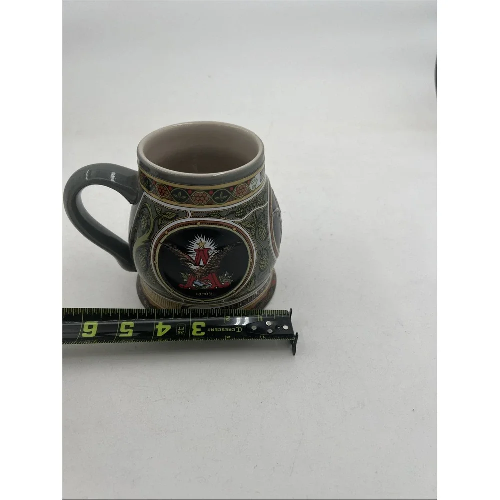 Anheuser Busch Beer Stein Historic A & Eagle Series The 1890 Edition 1993